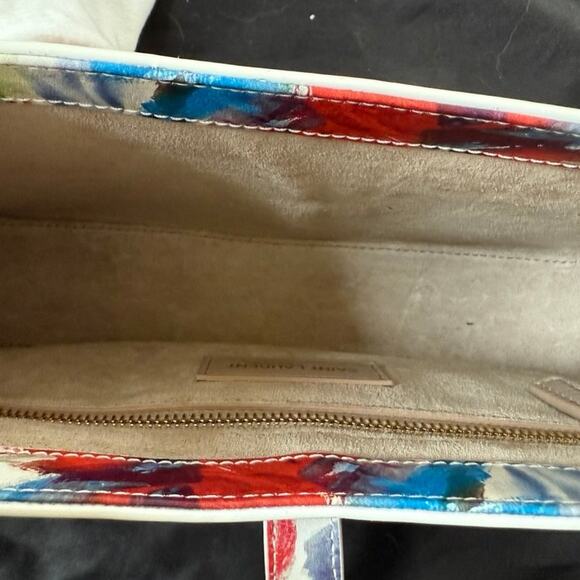 Yves Saint Laurent Floral Multicolor Shoulder Bag - Picture 11 of 13